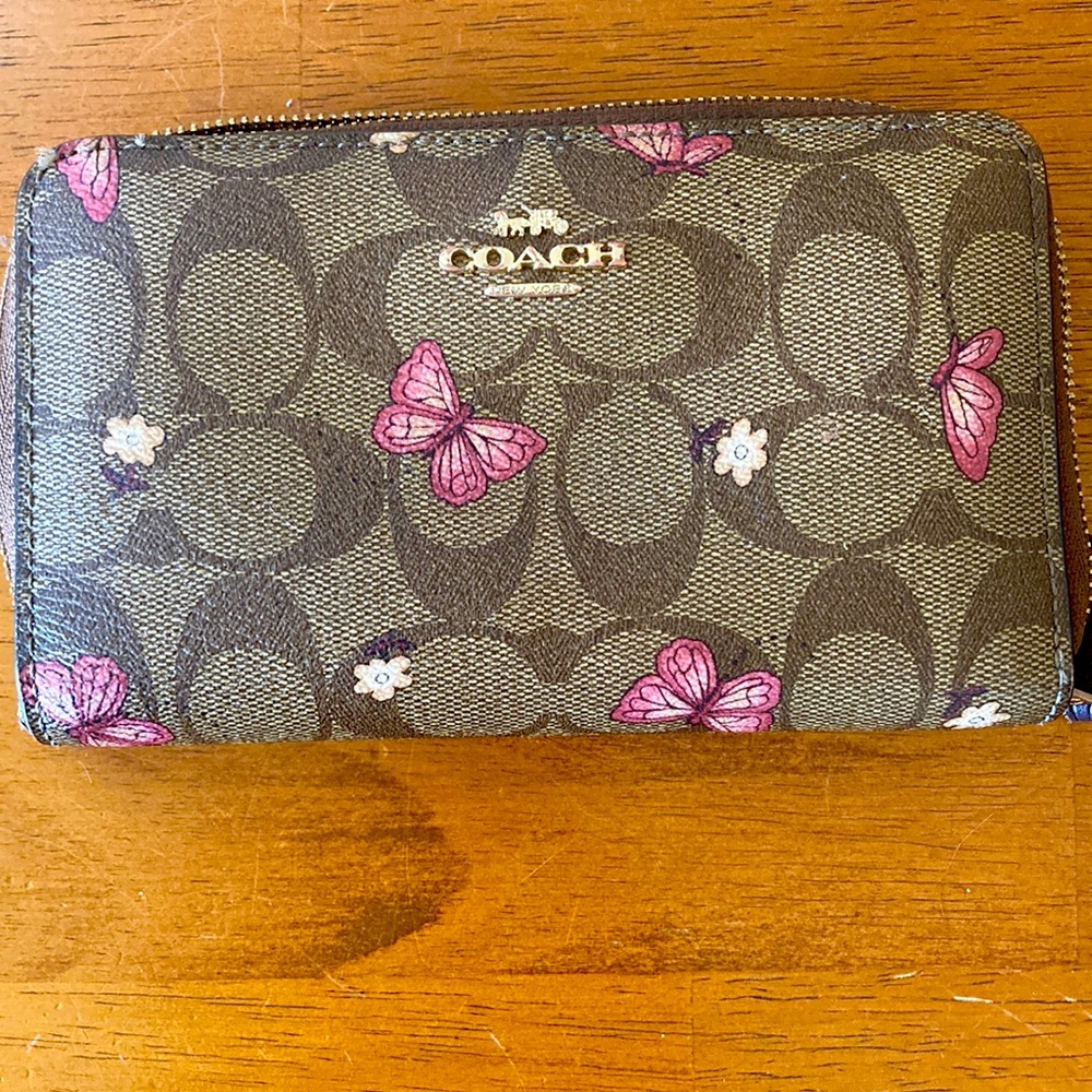 Coach Butterfly Wallet